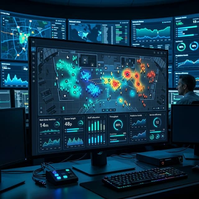 Queue Management Analytics Center